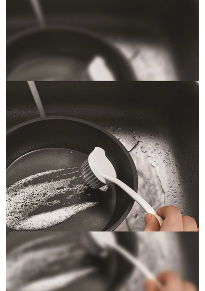 Çok Amaçlı Silikon Bulaşık Yıkama & Lavabo Temizleme & Mutfak Tezgahı Temizleme Fırçası modelleri