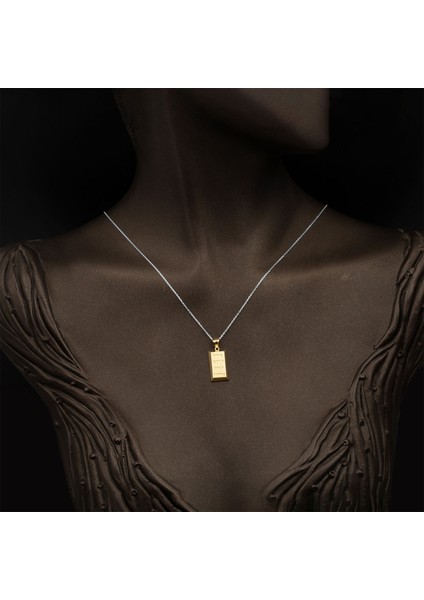 Külçe Altın Kolye Ucu 14 Ayar fiyatları