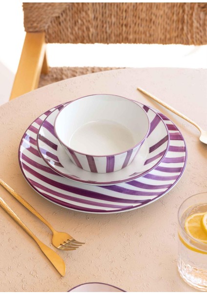 Joy Çorba Kasesi 6lı Set Mor 14 cm fırsatları