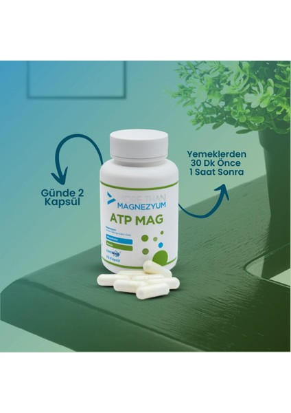 Magnezyum Atp Mag 60 Kapsül modelleri