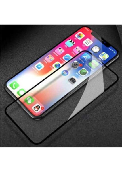 Iphone x Xs 9d Full Kırılmaz Cam Ekran Koruyucu Siyah