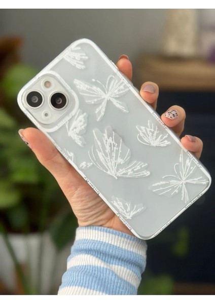 iPhone 13 Uyumlu Şeffaf Kamera Korumalı Özel Baskılı Silikon Kılıf