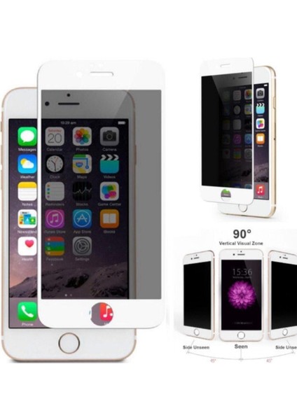 Iphone 7 8 Uyumlu 6d Kavisli Temperli Hayelet Ekran Koruyucu Renk Beyaz Kırılmaz Cam fiyatları