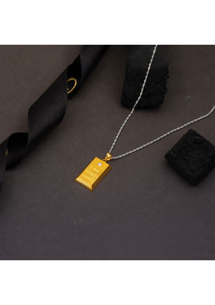 Tektaşlı 14 Ayar Külçe Altın Kolye Ucu fırsatları