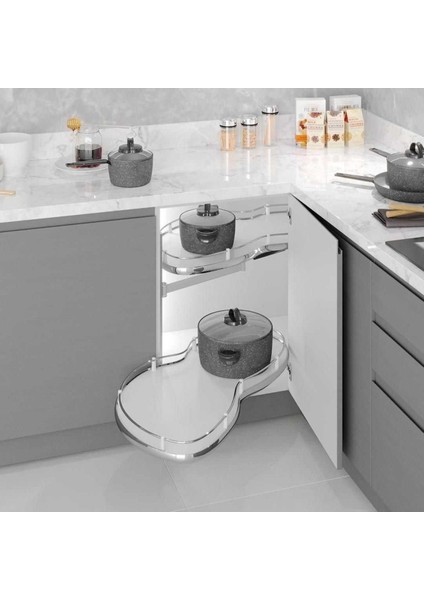 S-3123C Döner Tabla Köşe Mekanizması 60CM Sol