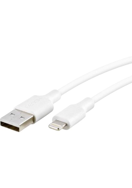 Lightning To USB Kablo 3.4A Şarj ve Data Kablosu 1m Beyaz 1ADET fiyatları