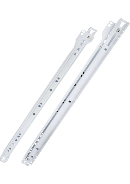 Beyaz Metal Çekmece Rayı Tekerlekli Mobilya Dolap Çekmece Rayı(Beyaz)(Takım)(Metal) modelleri