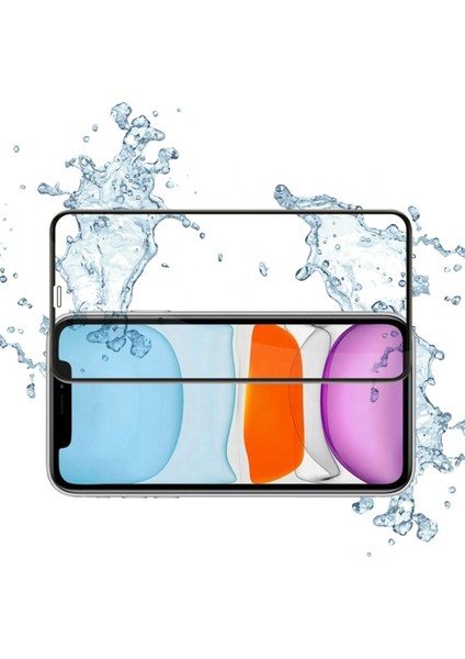 Iphone Xr Full Premium 9d Kavisli Tam Kaplayan Kırılmaz Cam Ekran Koruyucu Film