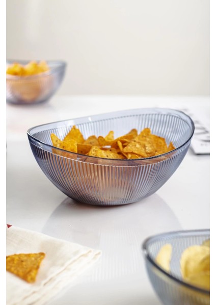 Akrilik Barok Lacivert Orta Boy Oval Meyve & Salata Kasesi & Karıştırma Kabı / 1,6 Lt (Cam Değildir) modelleri