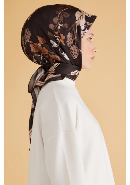 Fresh Pure Eşarp 1 - 20 Siyah Karışık Desen 49980 modelleri