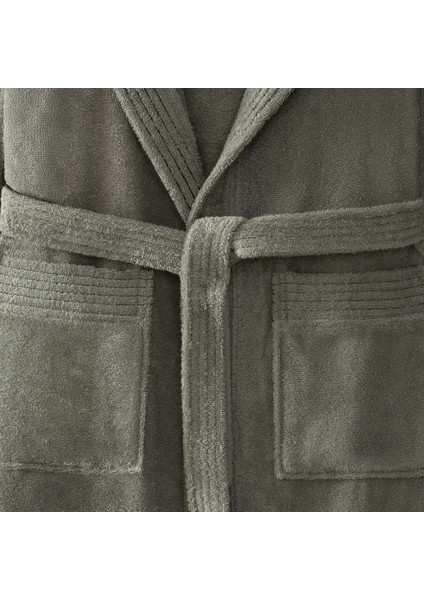 Ecosoft Yeni Kadın Bornoz Pamuk Armürlü Yeşil modelleri