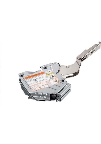 Blum Hks E Sert Yaylı Güç Ünitesi Tk. - Beyaz Kapaklar ve Gizli Papuç Dahil