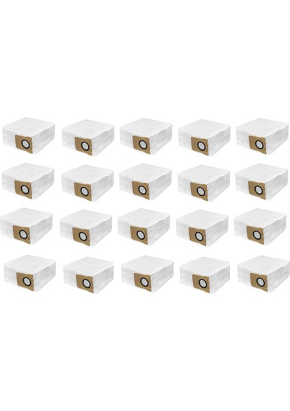 Dreame L20 ULTRA/X20 Pro Robot Süpürge Parçaları Toz Torbası Yedek Parçaları Yedek Aksesuarları Için 20 Adet (Yurt Dışından)