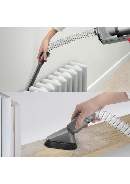Dyson Vaccum V7 V8 V10 V12 V15 ve V6 Dc Serisi Için Esnek Uzatma Hortumu Aparatı - Tetik Kilidi ve Adaptör Dahil (Yurt Dışından) fırsatları
