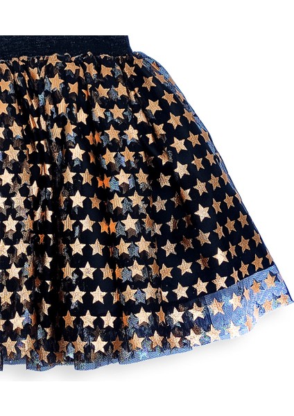 Kız Çocuk Yıldız Siyah Tüllü Tütü Etek indirimleri