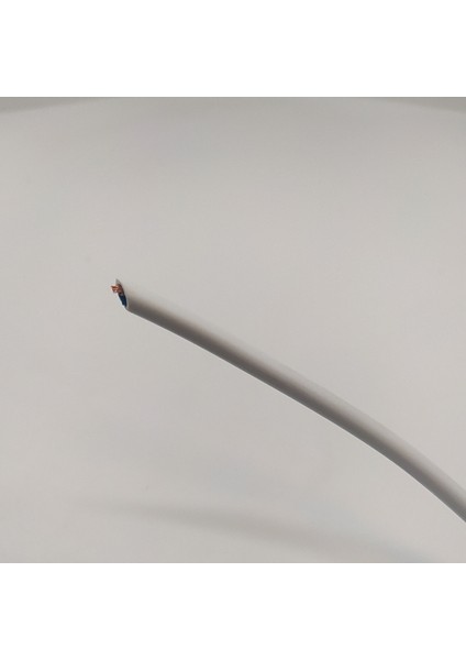 2x0,50 Ttr Kablo Beyaz Renk 1 Metre fiyatları