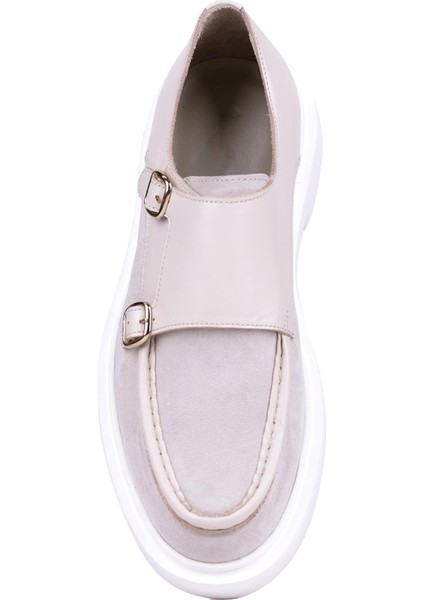 - Bej Hakiki Süet, Deri Tokalı Erkek Klasik Ayakkabı 115-K575 indirimleri