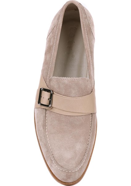 - Bej Hakiki Süet Deri Erkek Klasik Ayakkabı 115-K580 indirimleri