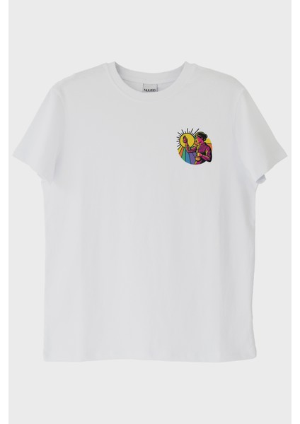 Marie Curie Beyaz Tişört