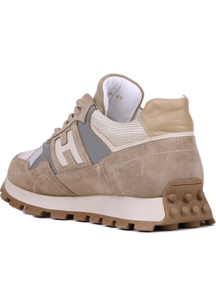 - Bej Hakiki Süet Deri Bağcıklı Erkek Sneaker 115-K586 fırsatları