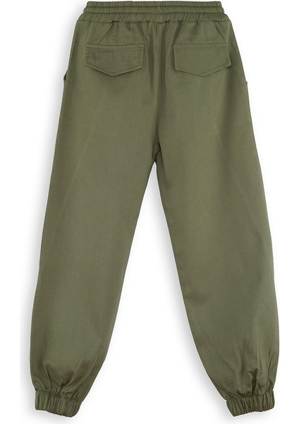 Erkek Çocuk Dikişli Haki Gabardin Pantolon fırsatları