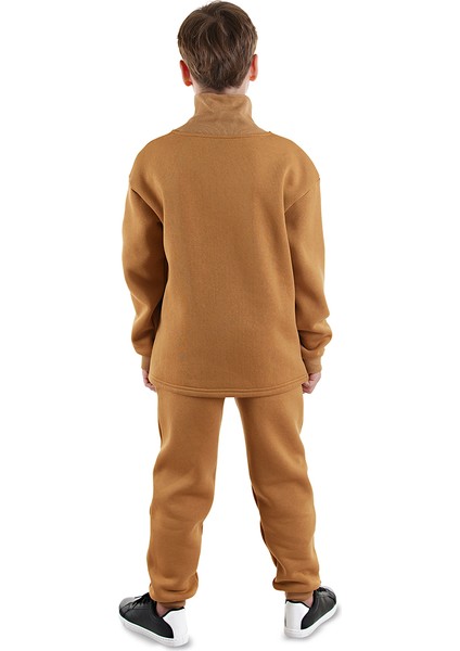 Stay Cool Oversize Erkek Çocuk Hardal Eşofman Takım fiyatları