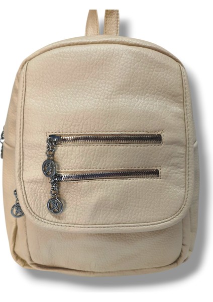 360-25 Yıkama Deri Kadın Sırt Çanta