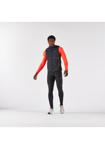 Kiprun Erkek Koşu Yeleği - Siyah - Kiprun Sl 500 Warm fiyatları
