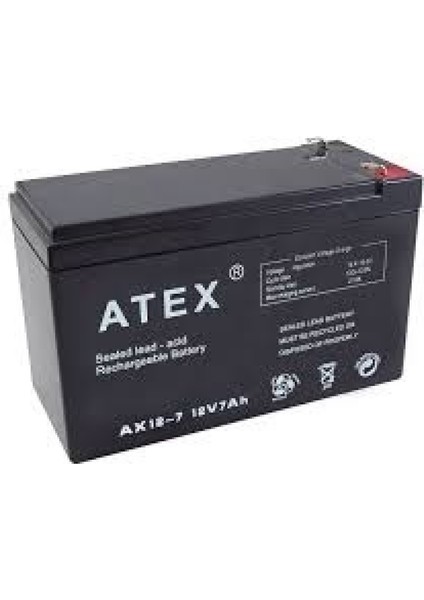 Kalın Kuru Akü 12V-7AH Amper (4915)