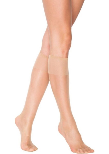 Kadın Diz Altı Pantolon Çorap 24 Çift 57 Ten