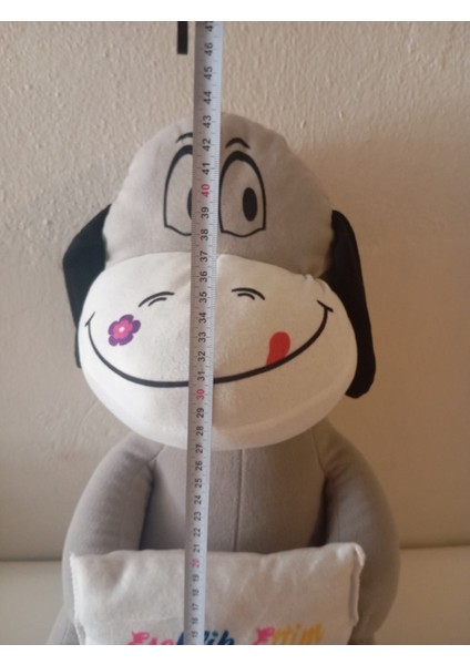 Sevimli Eşek Peluş Oyuncak - "eşeklik Ettim Özür Dilerim" Temalı Hediyelik Peluş - Barışma Hediyesi