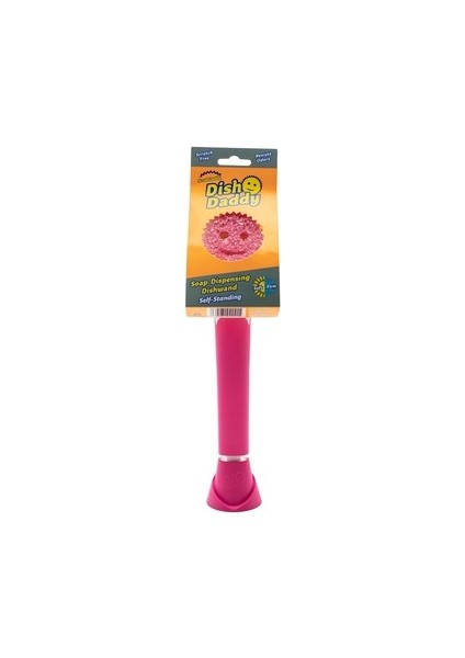 Dish Daddy Deterjan Hazneli Bulaşık Süngeri̇ - Pembe