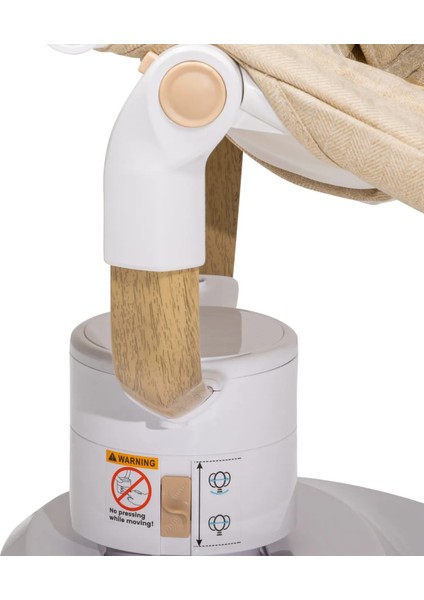 Bagi Dreamer Otomatik Sallanır Elektrikli Ana Kucağı Light Beige