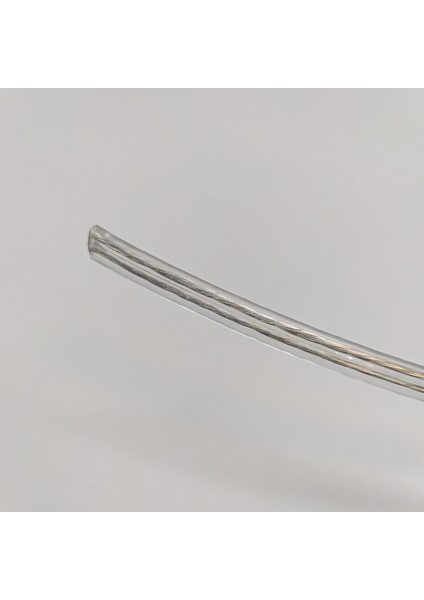 2x0,50 Balık Sırtı (Yassı) Kablo Şeffaf Renk 1 Metre fiyatları