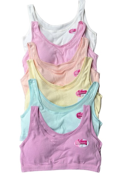 4'lü Kadın Kalın Askı Fitilli Pedli Büstiyer Alıştırma Sütyen Yarım Atlet Dondeza fiyatları