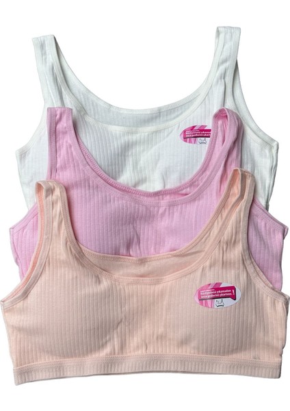 4'lü Kadın Kalın Askı Fitilli Pedli Büstiyer Alıştırma Sütyen Yarım Atlet Dondeza modelleri