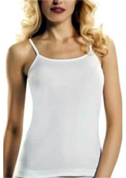 6091 Ip Askılı Bayan Atlet Beyaz fırsatları