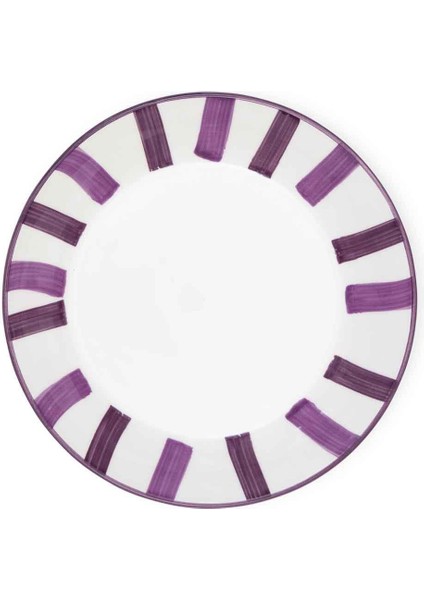 Joy Yemek Tabağı 6lı Set Mor 20 cm fiyatları
