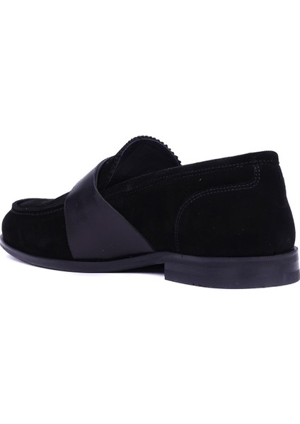 - Siyah Hakiki Süet Deri Erkek Klasik Ayakkabı 115-K580 fırsatları