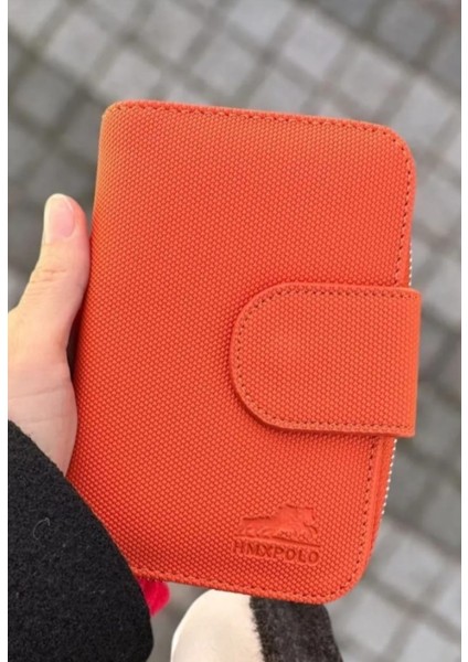 Hmx Polo Orta Boy Turuncu Cüzdan