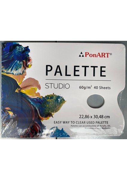 Kağıt Resim Paleti 20X30 Cm.20 Yp. (PHM-10-298)