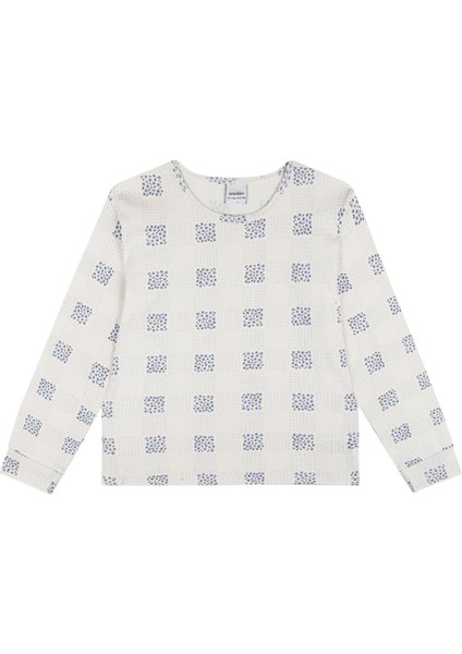 Ekose Çiçek Uzun Kollu Pijama Takımı fiyatları