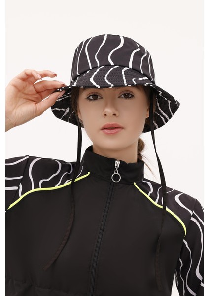 Desenli Bucket Şapka RŞ-113 Duru SIYAH01 modelleri