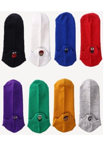 Emoji Çorap 6 Lı Paket Karma