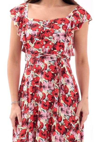 5370 Elbise-Kırmızı fiyatları