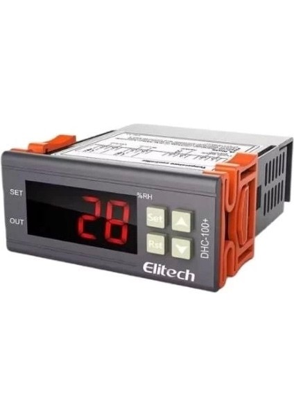 DHC-100+ Dijital Termostat ve Nem Kontrol Cihazı
