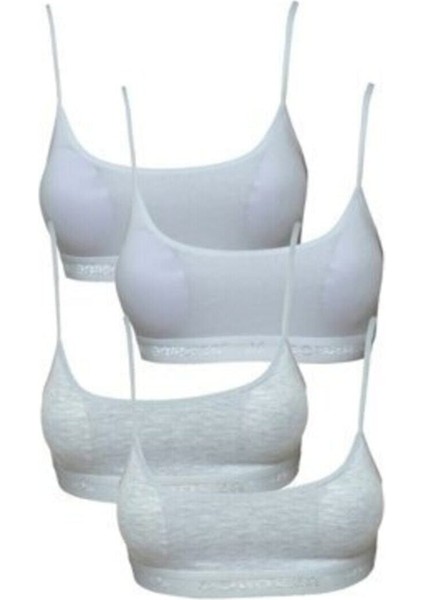 Kadın Pedli Ip Askı Yarım Atlet Büstiyer 6 Tane fiyatları