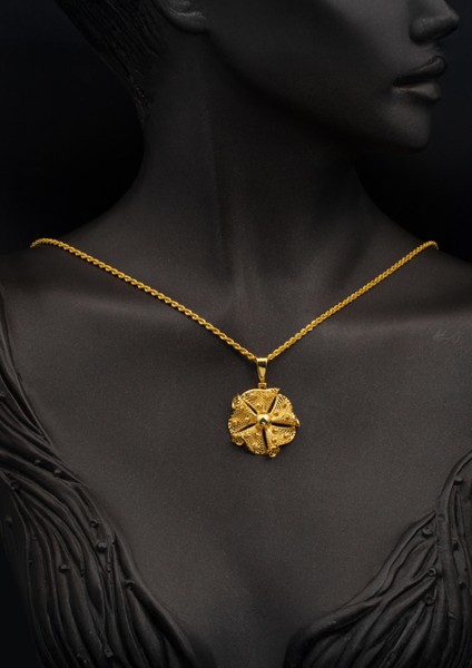 Dorikalı Telkari 14 Ayar Altın Kolye fiyatları