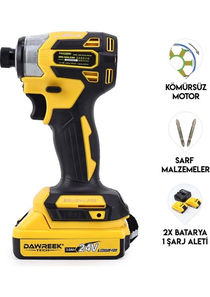 Torklu Vidalama Yellow – Akülü Torklu Somun Sıkma Makinesi