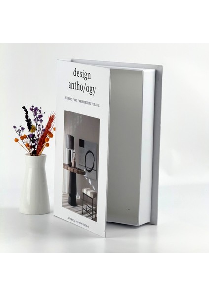 Kitap Görünümlü Dekoratif Kutu, Iskandinav Tarzı Kitap Şeklinde Saklama Kutusu, Ev Dekorasyonu, Modern Ev Dekorasyonu- Love My Home modelleri